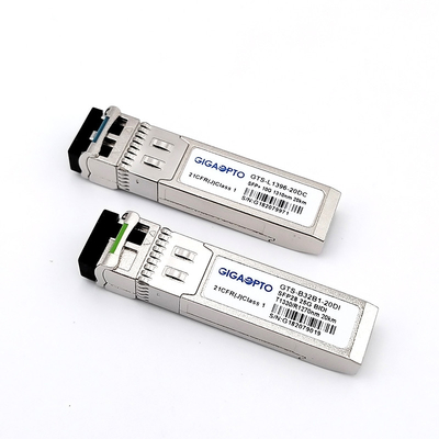 10G SFP+ nadajnik optyczny z odbiornikiem PIN/APD zużycie energii 1,5 W